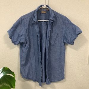 Linen cotton button up shirt